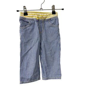 Baby Boden Pull On Pants Stripes Baby Size 18-24 Months